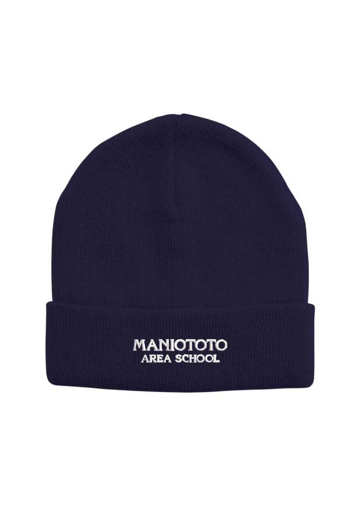 Maniototo Area School Beanie Navy